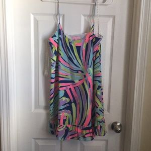 Lilly Pulitzer ruffle hem dress